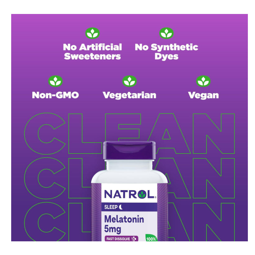 USAOnhand| Non Habit Sleep Melatonin 3mg for Adults Non GMO|Vegan|Vegetarian