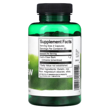 LowCostPh | Swanson, Full Spectrum Cat's Claw, 500 mg, 100 Capsules