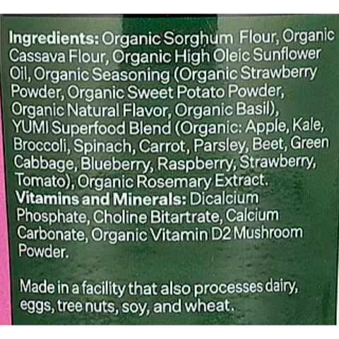 LowCostPH| Yumi, Organic Rice-Free Puffs, 8+ Months, 1.5 oz Organic Ingredientss Texture for Teethi