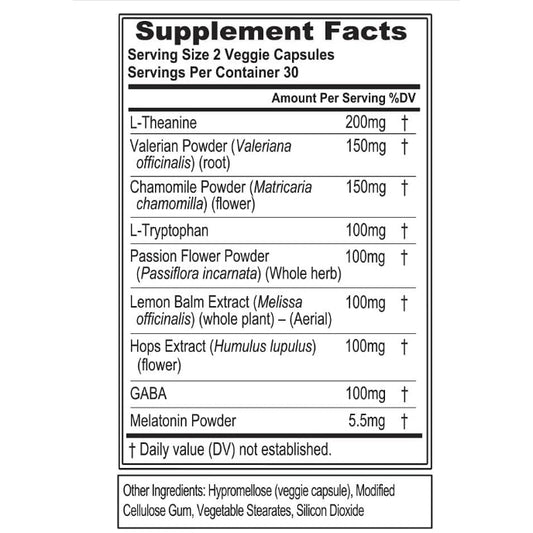 LowCostPH| EVLution Nutrition, SleepMode, 60 Veggie Capsules