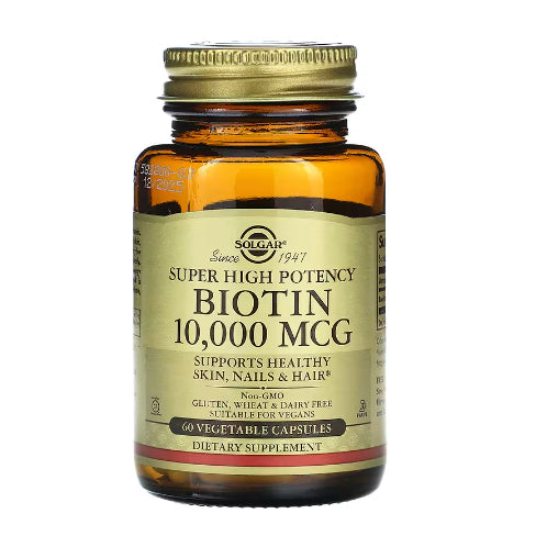 Low Cost PH | Solgar, Super High Potency Biotin, 10,000/5000/300 mcg, Vegetable Capsules