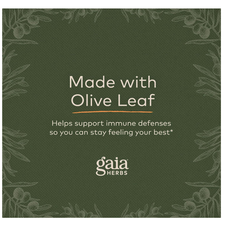 LowCostPH| Gaia Herbs, Olive Leaf, 120 Vegan Liquid Phyto-Caps
