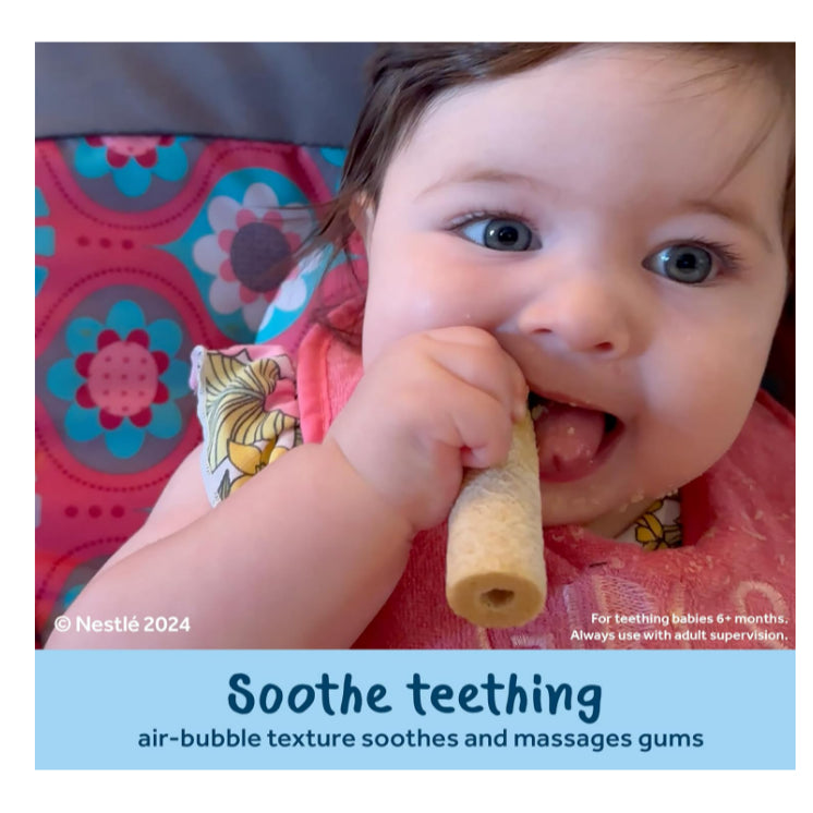 LowCost Gerber Snacks for Baby, Soothe 'N' Chew, Teething Sticks, 6+ Months, Banana, 6 Wrapped Stick