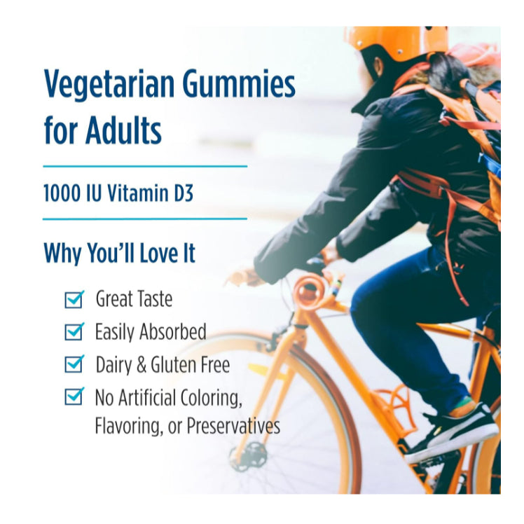LowCostPh | Nordic Naturals, Vitamin D3 Gummies Kids, Wild Watermelon, 400 IU, D3 Gummies, 25 mcg