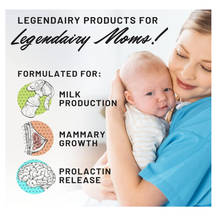 LowCost PH| Legendairy Milk, Pump Princess, 60 Vegan Capsules