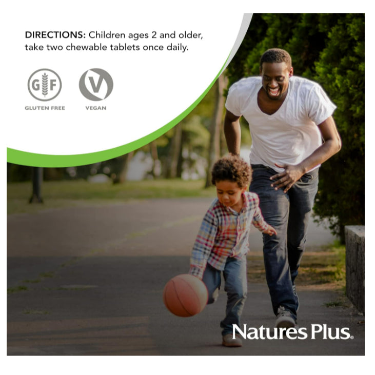 LowCostPh | NaturesPlus, Animal Parade Gold, Children's Chewable Multivitamin, Cherry,Grape & Orange