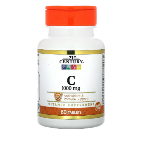 LowCostPH | 21st Century, Vitamin C, Ascorbic Acid, Antioxidant and Immune Support, 250 mg/ 500mg.