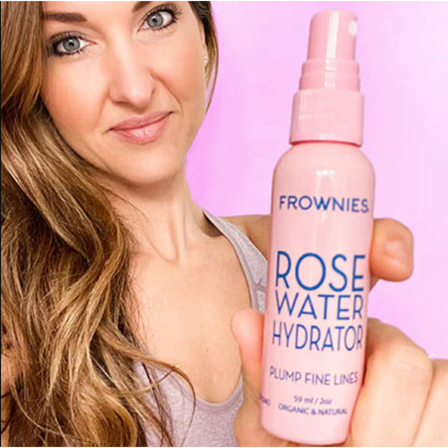 USA Onhand | Frownies, Rose Water Hydrator Spray, 2 oz (59 ml)