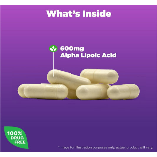 LowCostPh | Na Trol, Alpha Lipoic Acid, Time Release, 600 mg, 300mg , Tablets & Capsules