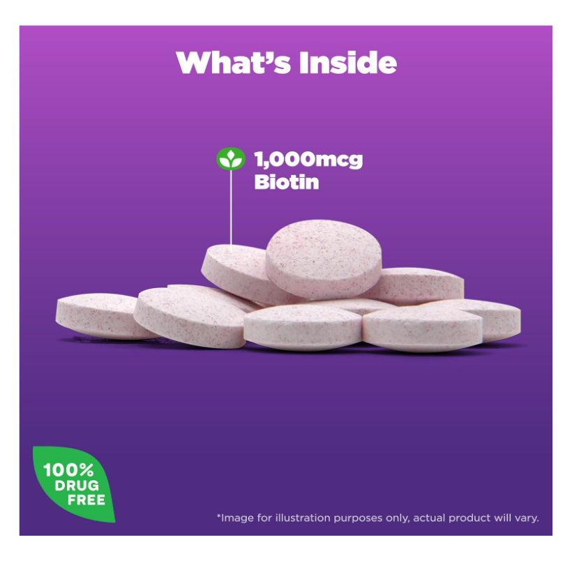 LowCostPh | Na trol, Biotin, 1,000 mcg, 100 Tablets