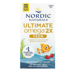 Lowcostph | Nordic Naturals, Ultimate Omega, Lemon, 1,280 mg, Fish Gelatin | Ultimate Omega + CoQ10,