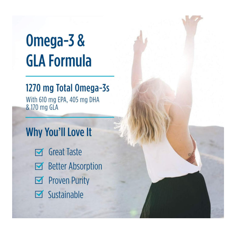 LowCostPH| Nordic Naturals, Complete Omega, Lemon, 8 fl oz (237 ml)