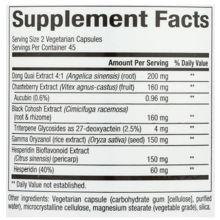 LowCostPH | Natural Factors, WomenSense, MenoSense, Menopause Formula, 90 Vegetarian Capsules