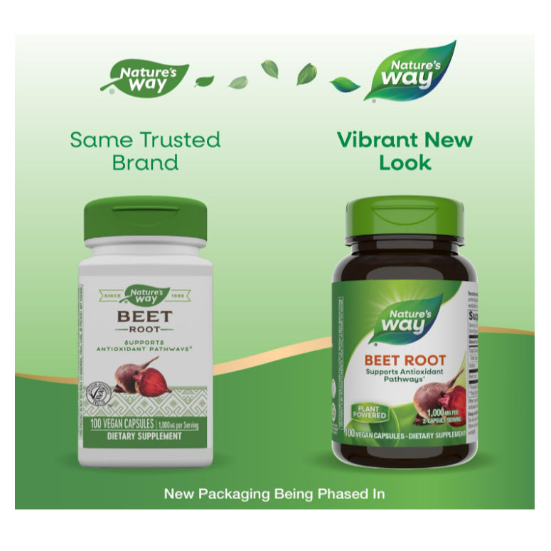 LowCost PH| Nature's Way Beet Root, Supports Antioxidant Pathways, Helps Neutralize Free Radical 100