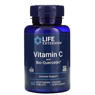 LowCostPh | Life Extension, Vitamin C and Bio-Quercetin, 60 | 250 Vegetarian Tablets