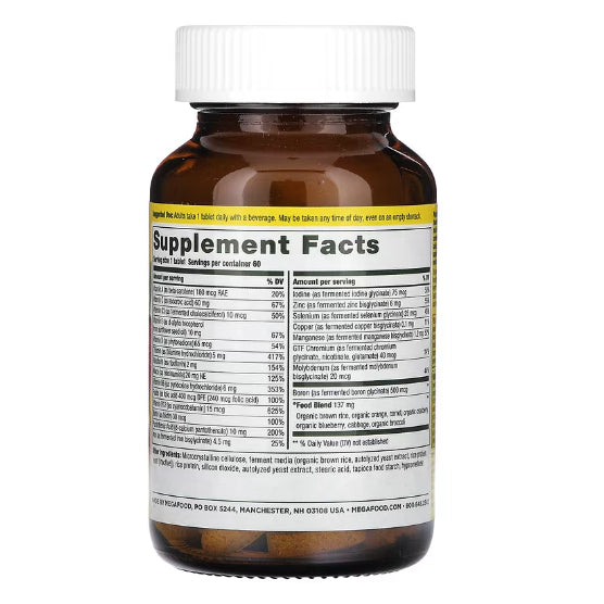 LowCostPh | MegaFood, One Daily Multivitamin, With 21 Essential Nutrients Plus Real Food Immune Supp