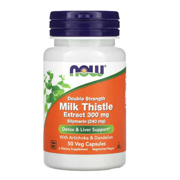 LowCostPH | NOW Foods, Milk Thistle, Double Strength, 300 mg, Milk Thistle w/ Turmeric, 150mg VegCap