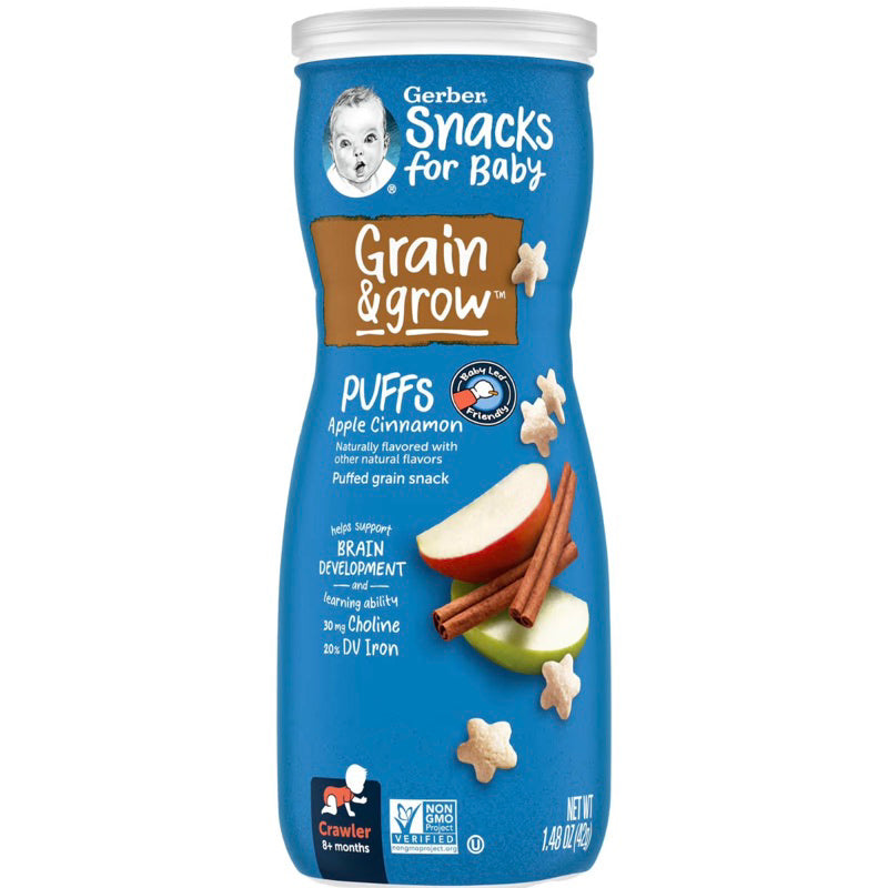 Low Cost PH | Happy Baby Puffs Organic Gluten Free Nutrient Rich Snacks Vitamins C & E Choline