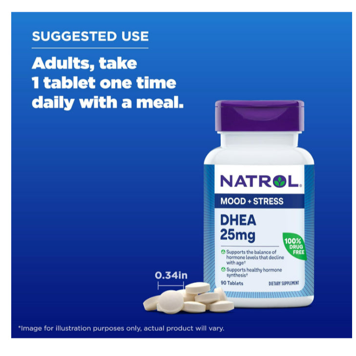 LowCostPh | Na trol, DHEA, 25 mg, 180 / 90 Tablets