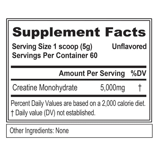 LowCostPh| EVLution Nutrition, CREATINE5000, Unflavored, 10.58 oz (300 g)