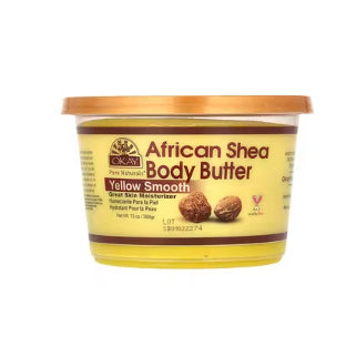 LowCostPH| Okay Pure Naturals, African Shea Body Butter, For Skin & Hair, 7.5 oz (212 g)