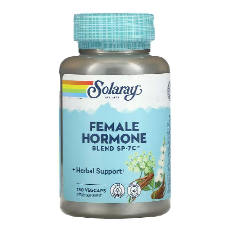 LowCostPH | Solaray, Female Hormone Blend SP-7C, 100 VegCaps, Herbal Support, Dietary Supplement