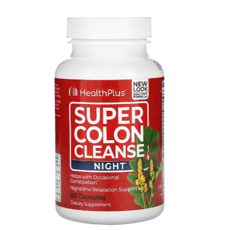 LowCostPH| Health Plus Super Colon Cleanse 10 Day Gentle Gut Cleanse Detox, Psyllium Husk, Probiotic