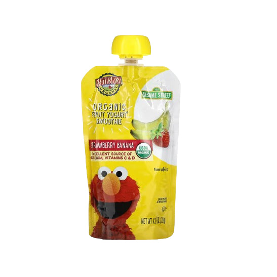 LowCostPh | Earth's Best, Sesame Street, Organic Fruit Yogurt Smoothie, For Ages 2 and Up,4.2 oz