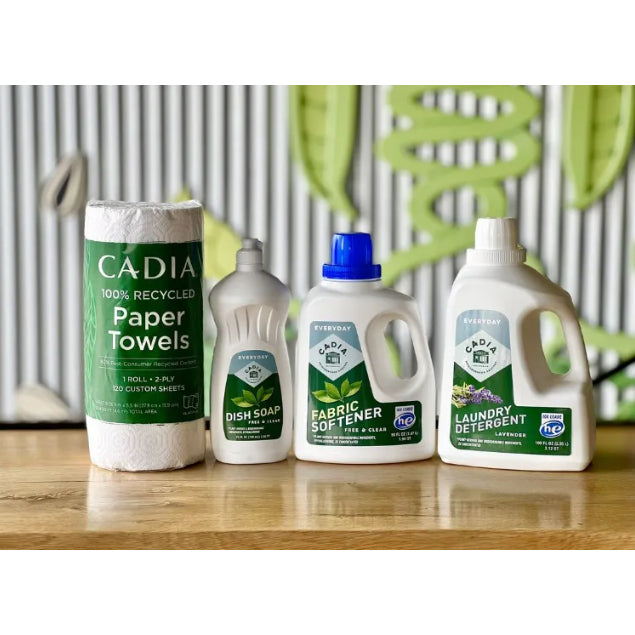 Grocer Farmer | Cadia All Natural Free & Clear Fabric Softener 1.47L, Lavender Fabric Softener 1.5L