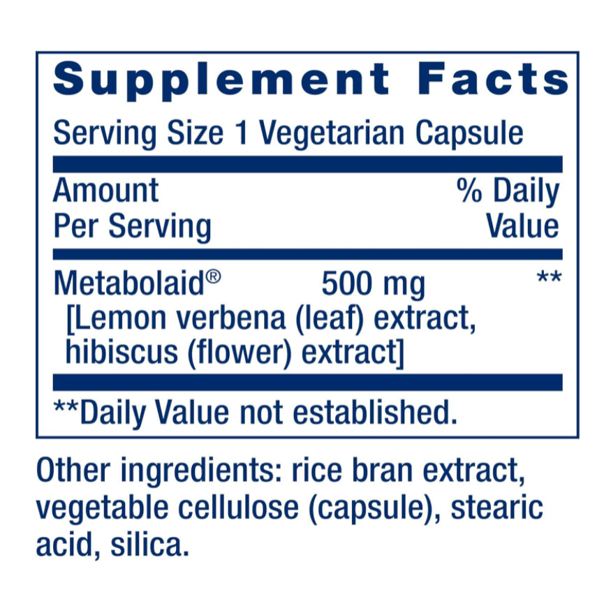 Lowcostph | Life Extension Body Trim and Appetite Control, lemon verbena, hibiscus, healthy weight