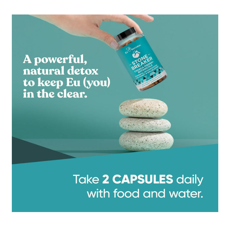 USA Onhand | EU Natural, STONE BREAKER, Chanca Piedra, Herbal Kidney & Gallbladder Cleanse