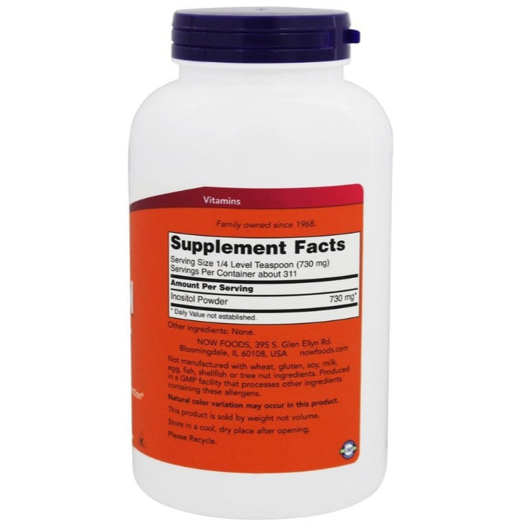 LowCostPh | NOW Foods, Inositol Powder & Capsules | Choline & Inositol, 100 VegCaps