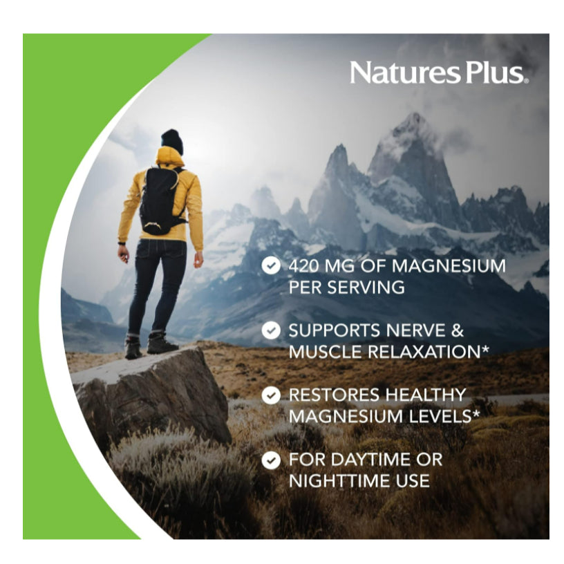LowCOstPH| NaturesPlus KalmAssure Magnesium Powder - 1.15 lb - Supports Nerve & Muscle Relaxation