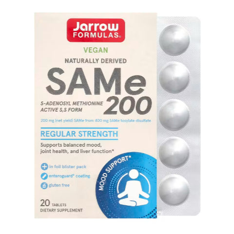 LowCostPh | Doctor's Best, SAMe (Disulfate Tosylate), 200 / 400 mg, 60 Enteric Coated Tablets