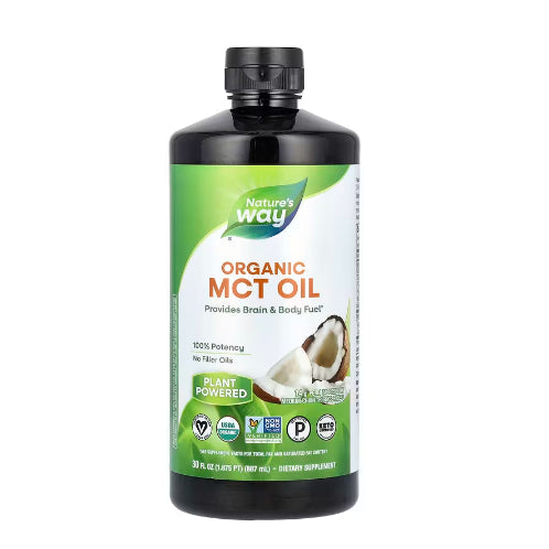 LowCost PH| Nature's Way Organic MCT Oil, Brain and Body Fuel from Coconuts*, C8 Caprylic Acid