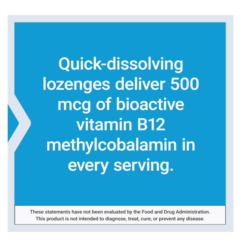 USA Onhand | Life Extension, Vitamin B12, Methylcobalamin ( Brain Health and Cognition )