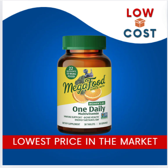 LowCost PH| MegaFood, Women's 40+ One Daily Multivitamin, 30 Tablets
