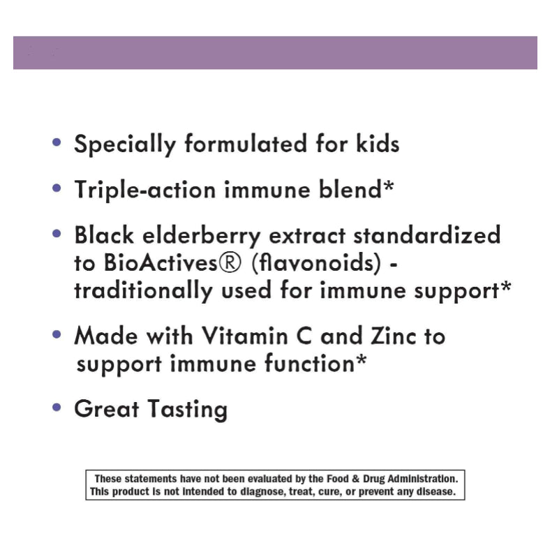 LowCostPh | Nature's Way, Sambucus Gummies, Standardized Elderberry, For Adult and Kids 60 Gummies