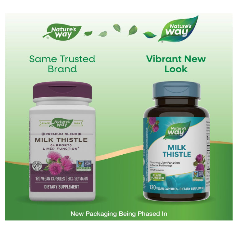 LowCost PH| Nature's Way, Milk Thistle, 120 Vegan Capsules