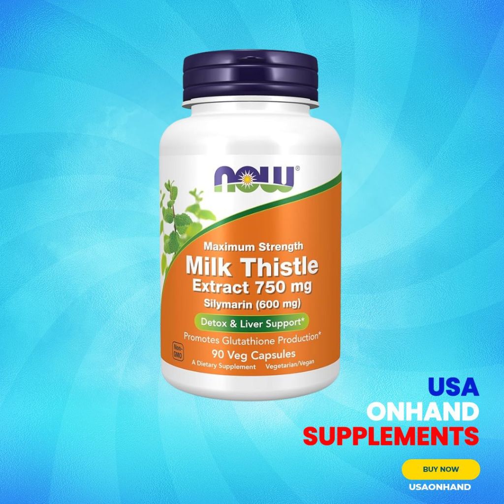 USA Onhand | NOW Foods, Milk Thistle Extract ( Silymarin, Detox & Liver Support )