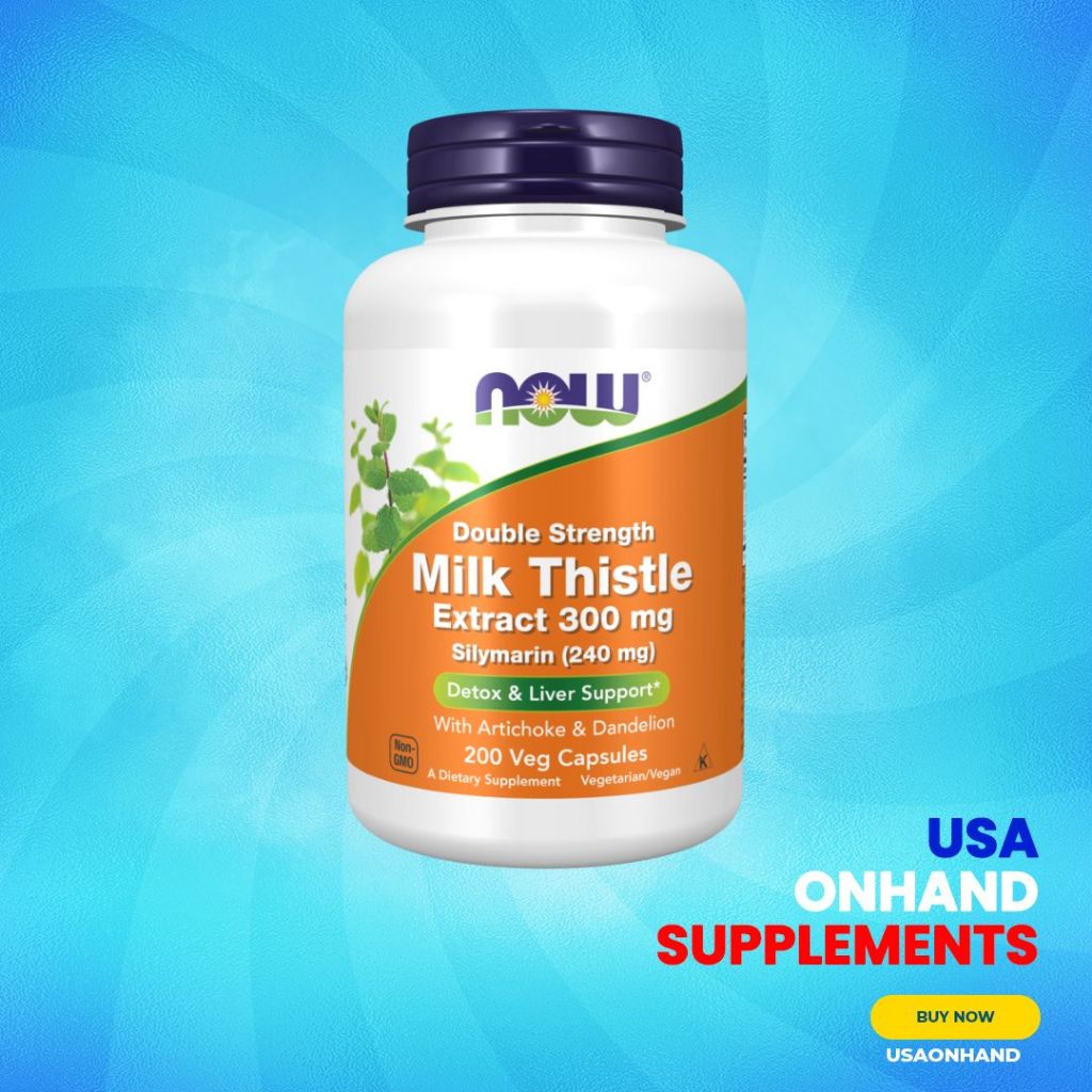 USA Onhand | NOW Foods, Milk Thistle Extract ( Silymarin, Detox & Liver Support )