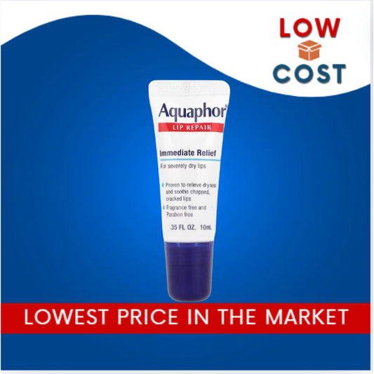 LowCost PH| Aquaphor, Lip Repair, Immediate Relief, Fragrance Free, 0.35 fl oz (10 ml)