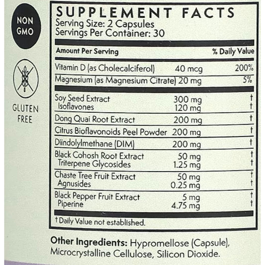 LowCost PH| Terra Origin, Healthy Estrogen & Menopause, 60 Capsules