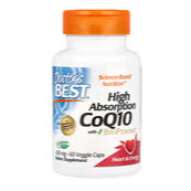 LowCostPH| Doctor's Best High Absorption CoQ10 with BioPerine, Gluten Free Naturally Fermented, Hear