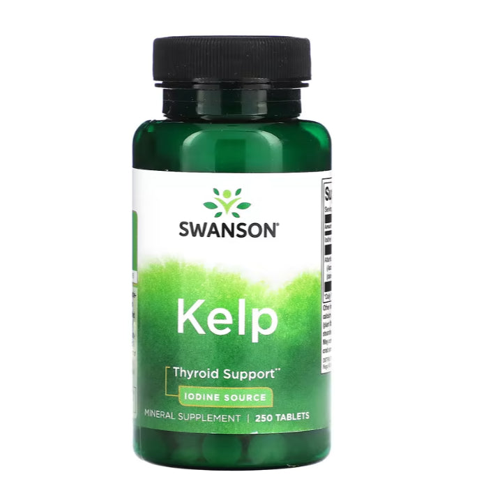 Swanson Ph | Swanson, Thyroid Essentials, Kelp, Scottish, Triple Iodine Complex, Glandular, Support