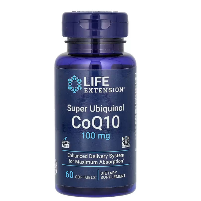 LowCostPH| Life Extension, Super Ubiquinol CoQ10, 100 mg, 60 Softgels