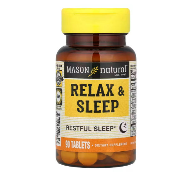 LowCost PH| Mason Natural, Melatonin, 3 mg, 5mg and Sleep Relax for Non-Habit Sleep Suppor