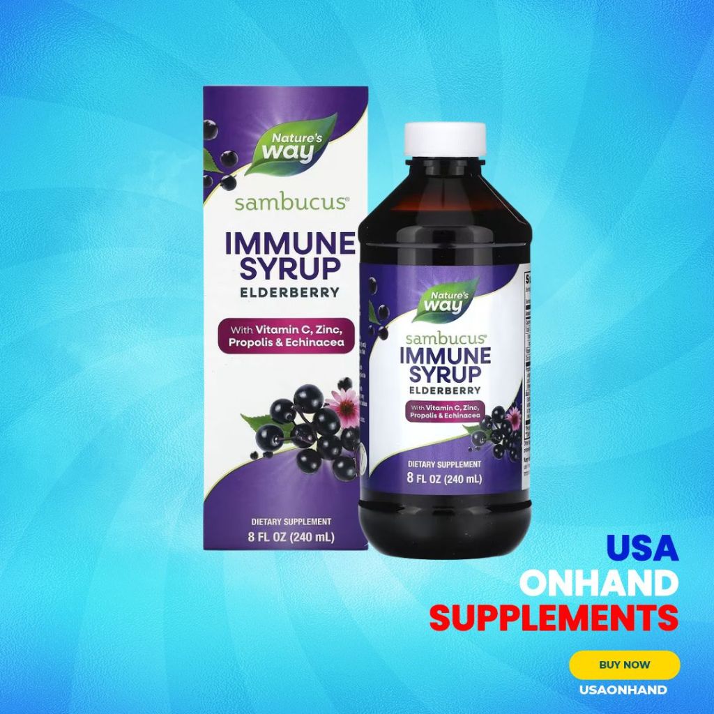 USA Onhand | Nature's Way, Sambucus for Kids & Adult