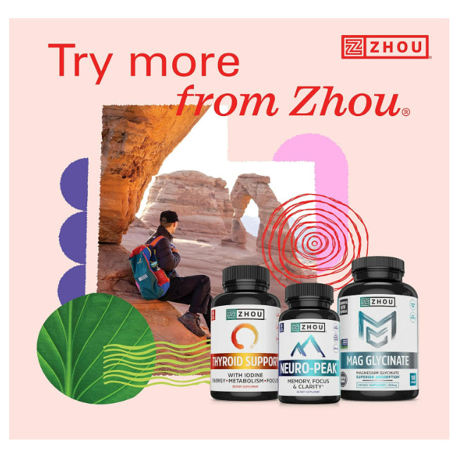 LowCost PH| Zhou Nutrition, Berberine with Oregon Grape, 1,000 mg, 60 Veggie Capsules (500 mg per Ca