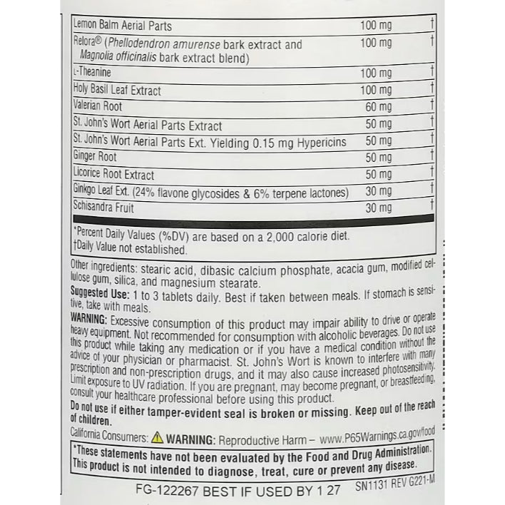 LowCost PH| Source Naturals, Calm Thoughts, 90 Tablets